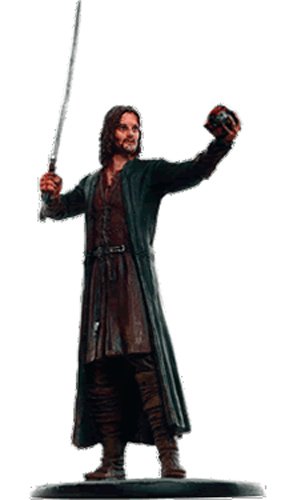 Lord of the Rings Señor de los Anillos Figurine Collection Nº 160 Aragorn