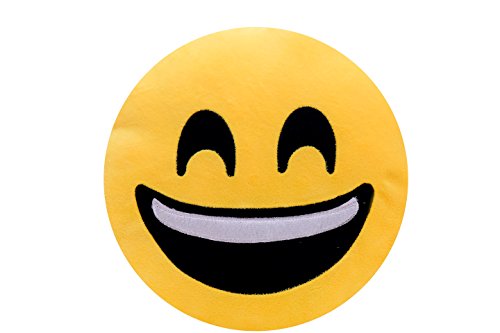 Lote de 6 Cojínes Emoticonos - Cojines Emoticonos Emoji Comprar Baratos Online - Regalos y Detalles para Cumpleaños, Recuerdos Comuniones