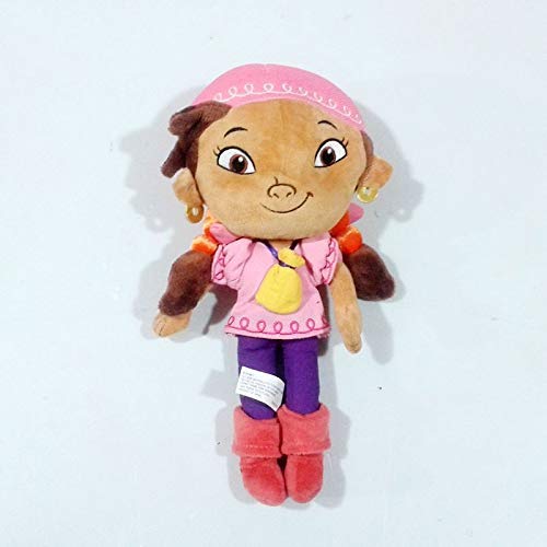 Lsmaa Juguetes de Peluche Jake y The Neverland Pirates Llish Girl Lzzy Doll Toy 30cm Relleno Suave Niños Juguetes Muñecas for niños Niñas