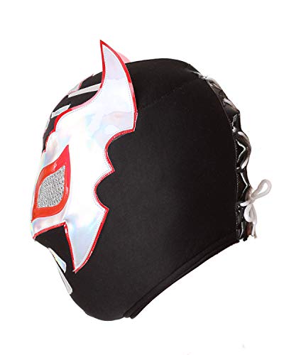 Luchador Lucha Libre - Máscara de lucha mexicana, color negro