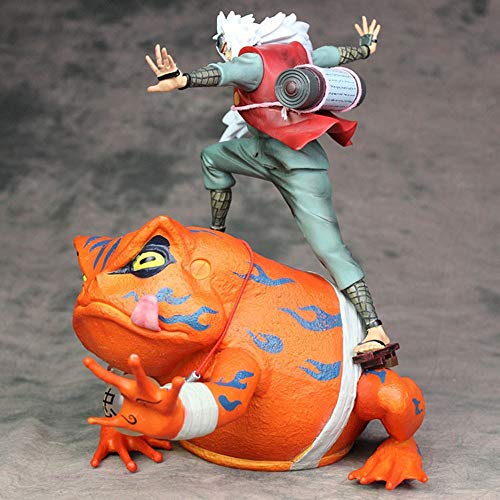 Lupovin Nuevo Anime Naruto 23cm Gama-Bunta Rana Jiraiya Itachi Uchiha GK Estatua Ver.1/7 Escala de PVC Figura de acción Juguetes Modelo Brinquedos