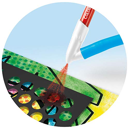 Maped CREATIV Rotuladores para Puste Blow PEN POP ART – con plantillas de spüh-y de pintura. (846715) , color/modelo surtido
