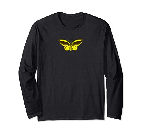 Mariposa Amarilla Dorada, Dibujo De Insectos, Lepidopterista Manga Larga