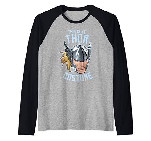 Marvel Avengers Thor Halloween Costume Camiseta Manga Raglan
