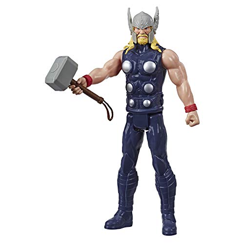 Marvel Avengers Titan Hero Series Blast Gear Thor Figura de acción, Juguete de 30.5 cm, Inspirado en el Universo de Marvel, para niños a Partir de 4 años.