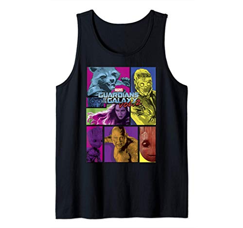 Marvel Guardians of the Galaxy 2 Team Puzzle Camiseta sin Mangas