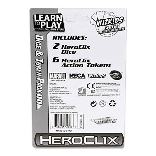 Marvel HeroClix: X-Men First Class Dice & Token Pack (Time Displaced)