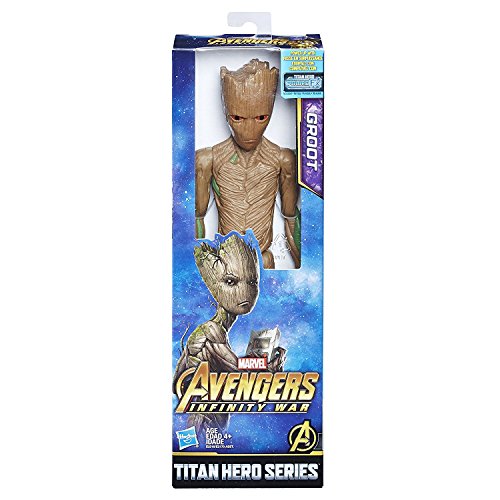 Marvel Infinity War Titan Hero Series Groot con Titan Hero Power FX Port