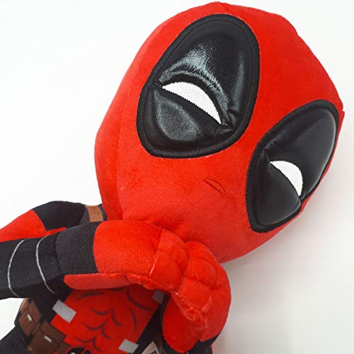 Marvel - Peluche Deadpool Postura Manos Corazon 32cm Calidad Super Soft