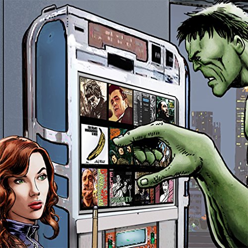 Marvel Superheroes se relajent - Lienzo impreso sobre marco (58 x 86 cm) con X-Men & Avengers, Wolverine, Spider-Man, Black Widow, Nightcrawler, Iron Man y Hulk