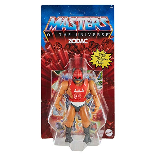 Masters of the Universe (Masters del Universo Orígenes) Figura Zodac, muñeco articulado de juguete (Mattel GVW63)
