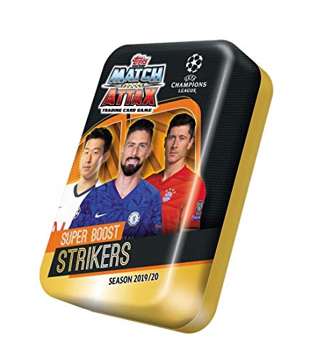 Match Attax 2019/20 Topps Mega Tin (Design 1 Super Boost Strikers)