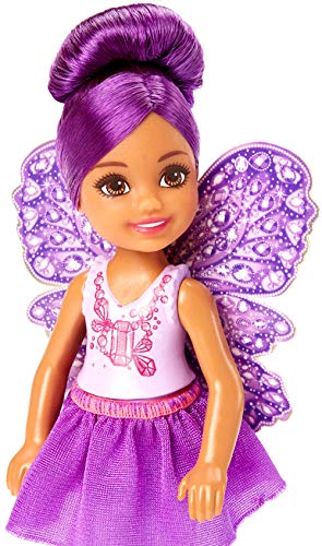 Mattel Barbie Dreamtopia-Pack de 3 muñecas Chelsea Sirena, Hada y Princesa, Multicolor FPL86