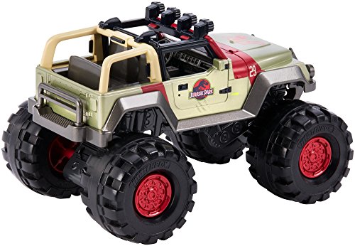 Mattel FMY49 Metal vehículo de juguete - Vehículos de juguete (Multicolor, Coche, Metal, Matchbox Jurassic World, 93 Jeep Wrangler, 3 año(s))