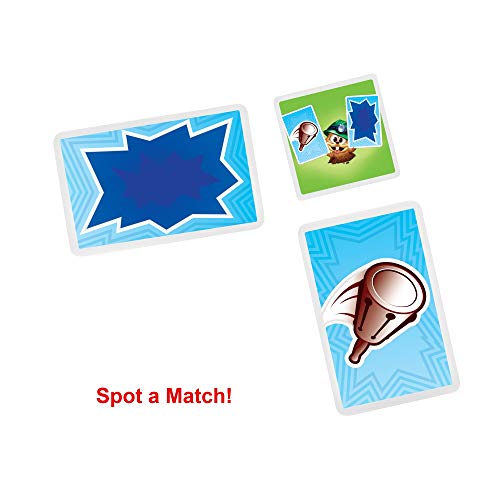 Mattel Games Juego de cartas Match-a-mole de Whac-a-mole, juego de mesa para niños (Mattel GVD46)