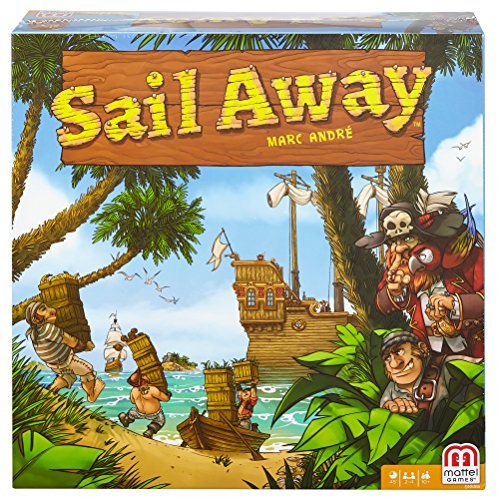 Mattel Juegos dnm66 – Sail Away, Juego de Estrategia