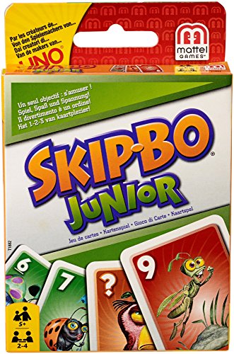 Mattel T1882-0 - Juego de cartas Skip-Bo Junior