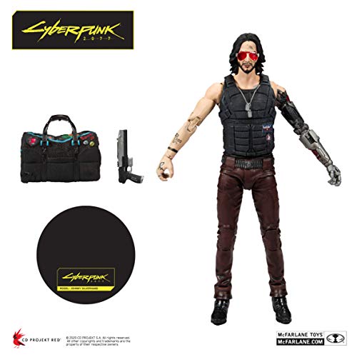 McFarlane Toys 13504-6 Johnny Silverhand Variant-Cyberpunk 2077-18cm Figura de acción