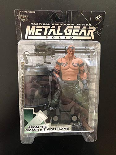 McFarlane Toys engranaje del metal de la tapa (Metal Gear Solid) Figura 6 pulgadas / VULCAN CUERVO
