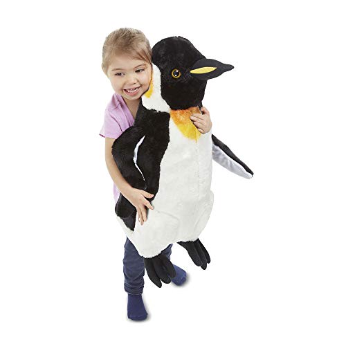 Melissa & Doug- Penguin Giant Stuffed Animal Pingüino Gigante De Peluche, Multicolor (2122) , color/modelo surtido