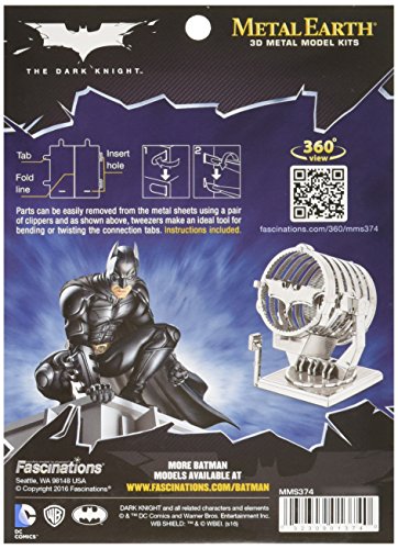 Metal Earth – 5061374 – Maqueta 3D – Batman – Bat señal – 2 Piezas