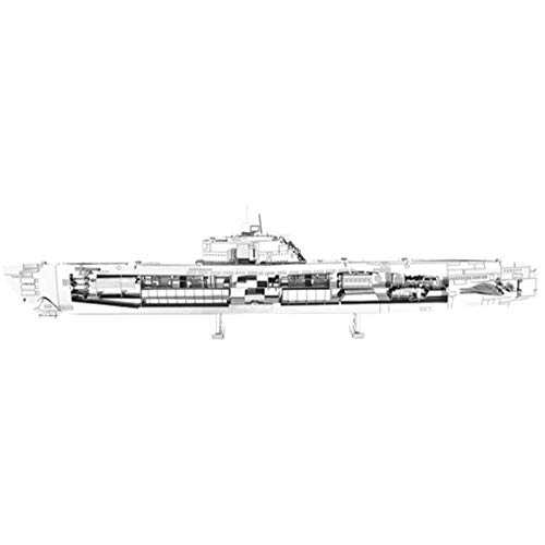 Metal Earth- Maqueta metálica Submarino alemán U-Boat (Fascinations MMS121)