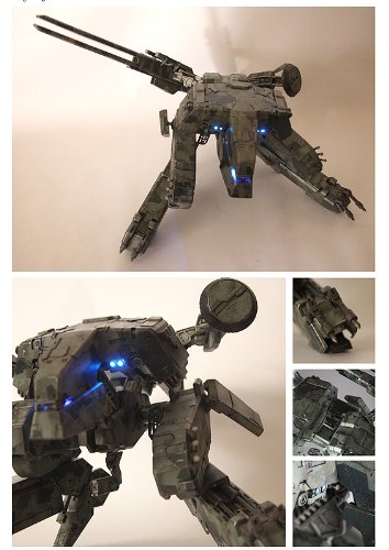 Metal Gear Solid Mg Rex Action Figure Abs&pvc&pom (japan import)