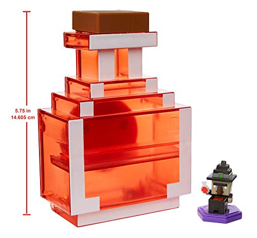 Minecraft - Caja para Transportar Figuras de Juguete Boost Mini (Mattel GKT45)