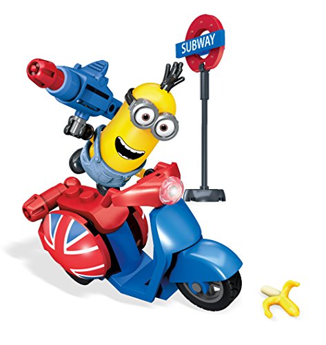 MINIONS - Juego de construcción, escapada con Scooter en Londres (Mattel CNF52)