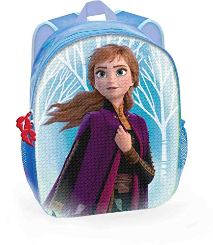 Mochila Disney Frozen Elsa y Ana con Dos Imágenes Lentejuelas Reversibles 30 cm. Toybags 2018