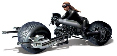 Moebius de la película El Caballero Oscuro: La Leyenda renace: Batpod con Catwoman 1: 18 Modelo Kit