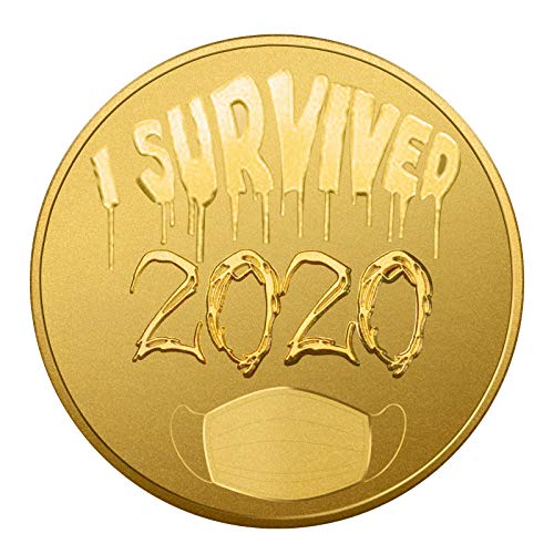 Moneda Conmemorativa – Moneda Conmemorativa de 2020 Supervivientes de doble cara Moneda de la suerte sobrevivió