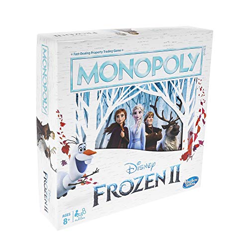 Monopoly Game: Disney Frozen 2 Edition Juego de Mesa para Edades de 8 años en adelante