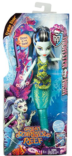 Monster High DHB55) Mattel - Muñeca, Monstruitas de profundidades, Frankie