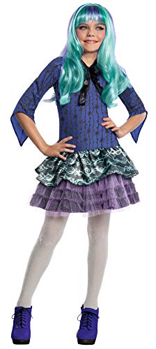 Monster High - Disfraz de Twyla para niña, infantil 3-4 años (Rubie's 886704-S)