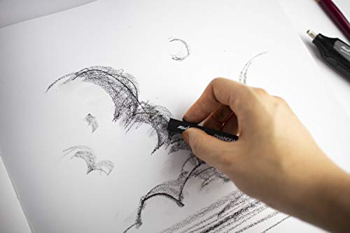 Mont Marte Sketchbook A4 – 80 Hojas – 110gsm – Papel de alta Calidad – Cuaderno Dibujo ideal para Dibujos y Esbozos