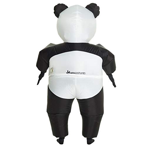 Morph Divertido Disfraz Inflable Animal Adultos Panda - Una talla le queda a la mayoría