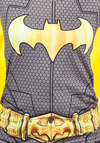 Mujeres Batman Superhero Costume Camiseta con Cabo Negro Medio - EU 36-38 Negro