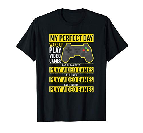 My Perfect Day Play Videojuegos Divertidos juegos de Camiseta