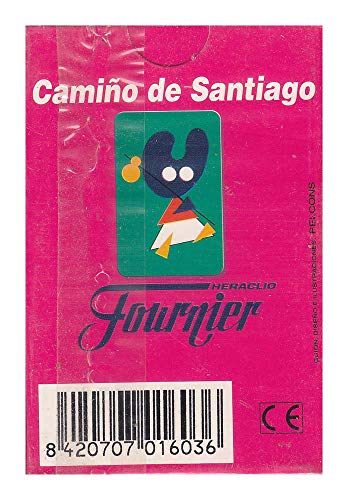 Naipes Heraclio Fournier Baraja de Cartas Camino de Santiago 1993