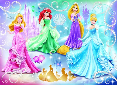 Nathan - Puzzle Princesas Disney de 100 Piezas (27.5x19.2 cm) (86720)
