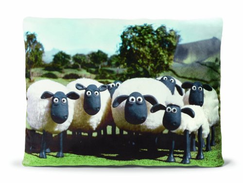 NICI - La Oveja Shaun, cojín rebaño de ovejas pintadas (34353)