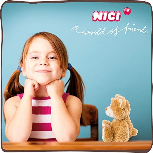 NICI- Oso de Peluche Classic Bear 35cm, Color marrón (46508)