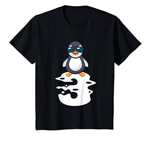 Niños Ya tengo tres años. Pingüino. 3º cumpleaños Camiseta