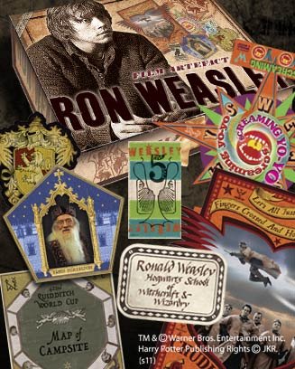 Noble Collection Caja de recuerods de Ron Weasley, Multicolor (59997)