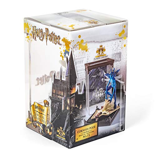 Noble Collection Harry Potter Figurita Coleccionable GNOME Pixie con Pantalla de Criaturas mágicas
