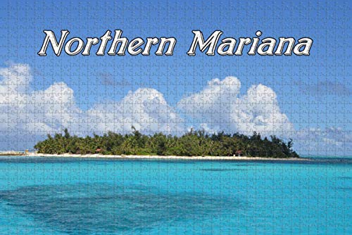 Northern Mariana USA Saipan Island Jigsaw Puzzle para adultos 1000 piezas de rompecabezas de madera para adultos