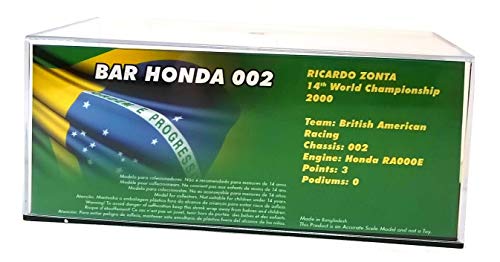 OPO 10 - Altaya 1:43 - Formula 1 - Honda Bar 002 Italy GP 2000 Ricardo Zonta