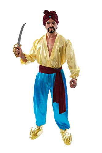 ORION COSTUMES Disfraz de Pirata Sinbad Atuendo de Película Marinero Árabe para Hombres