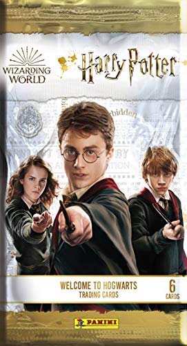 Panini France SA-Harry Potter Saga TC Blíster 4 Fundas + 1 Tarjeta de edición Limitada, 004220KBF4